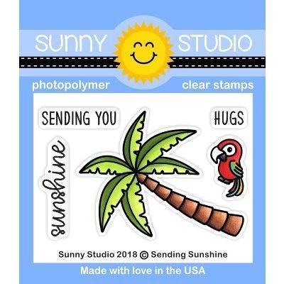 Sunny Studio Clear Stamps - Sending Sunshine